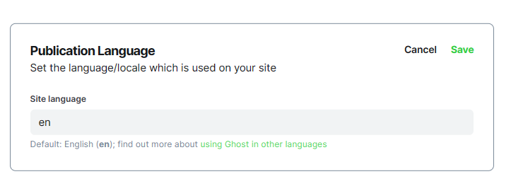 How to create blog on Ghost