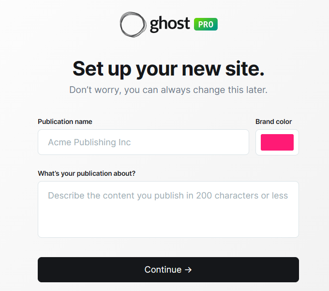 How to create blog on Ghost